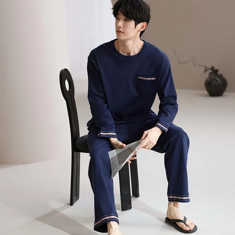 Good Fortune Pajama Set Men's Image Color-4