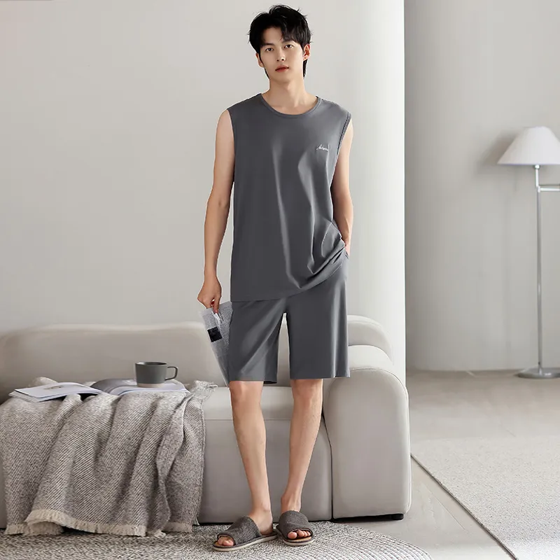 Good Fortune Pajama Set Men's Image Color-2