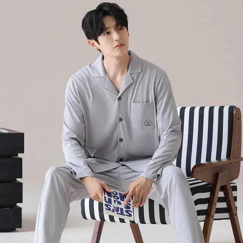Good Fortune Pajama Set Men's Image Color-1