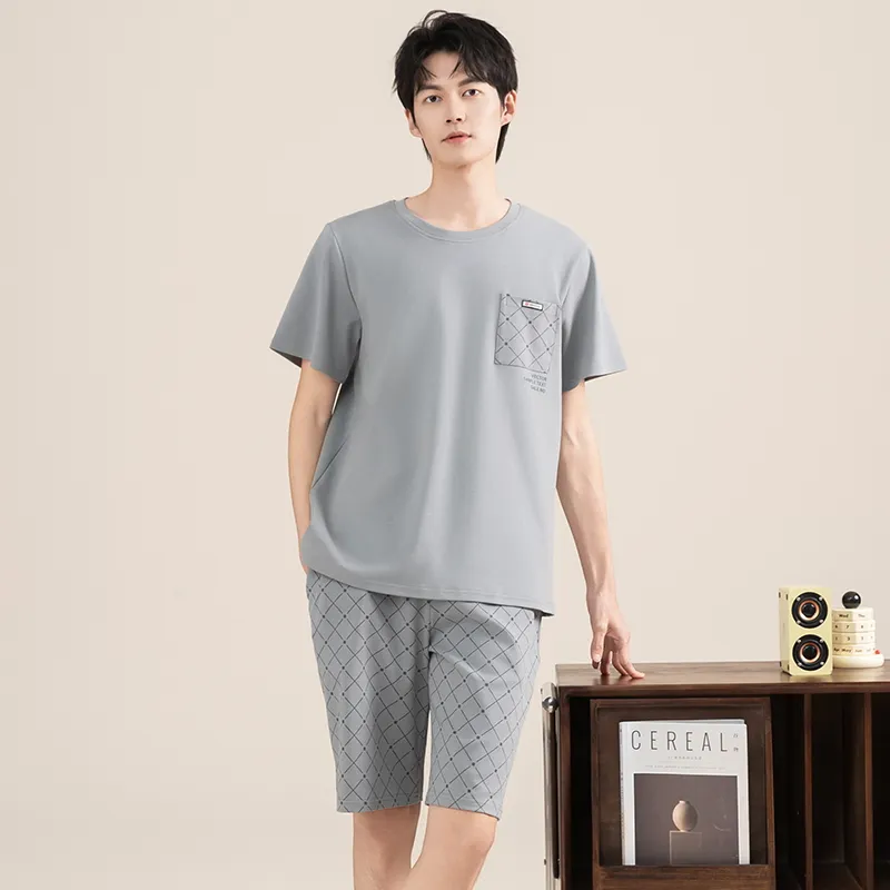 Good fortune Men Pajama Sets-2