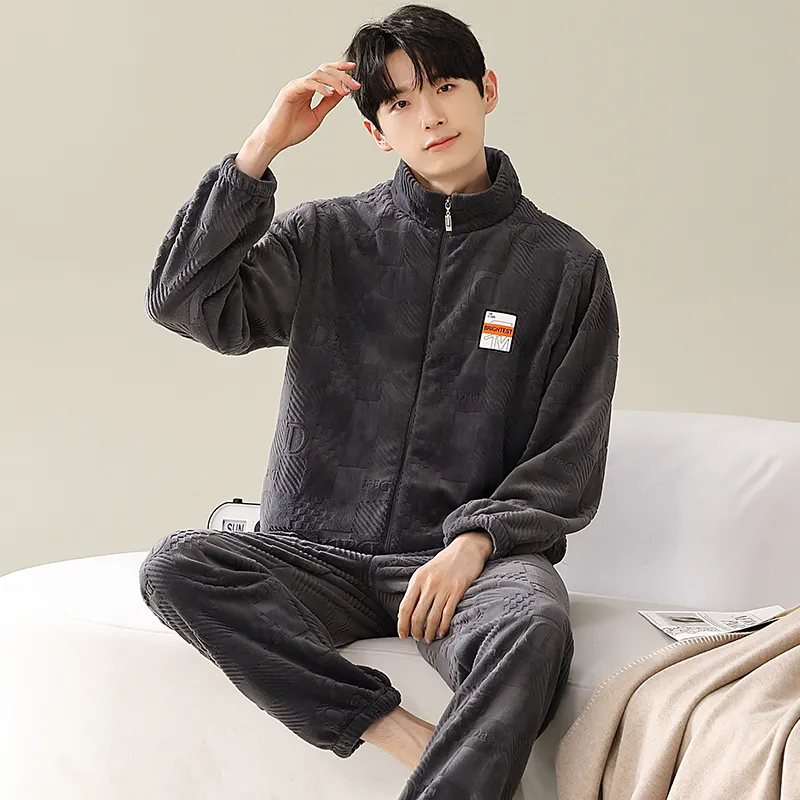 Good Fortune Pajama Set Men's Image Color-2