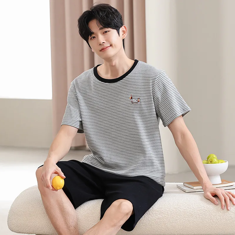 Good Fortune Pajama Set Men's Image Color-4