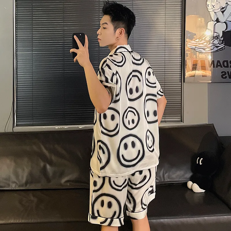 Good fortune Men Pajama Sets-2