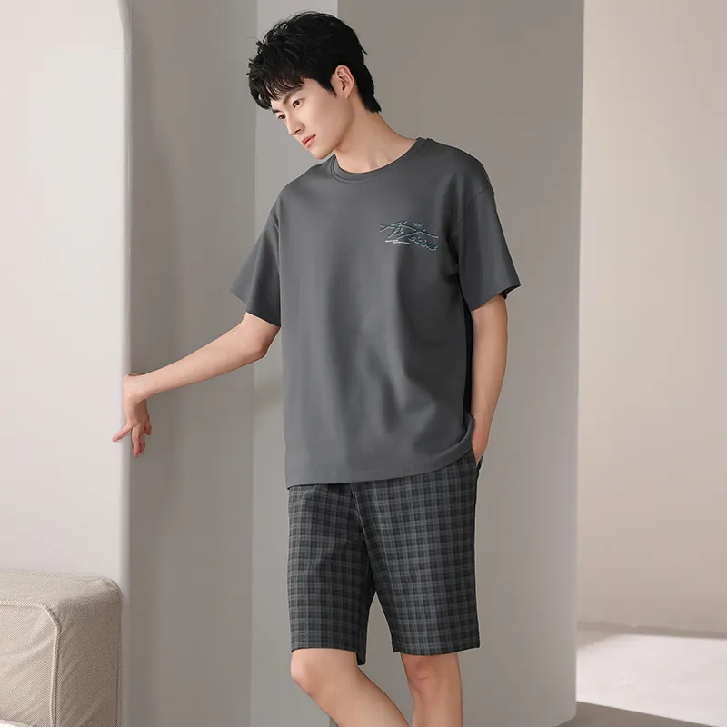 Good Fortune Pajama Set Men's Image Color-2