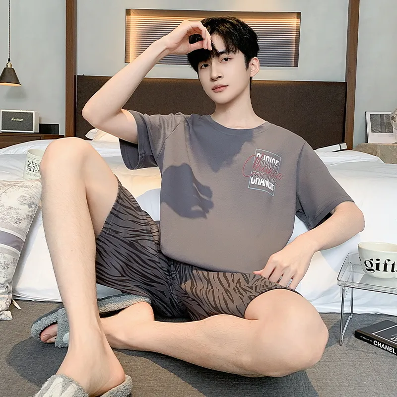Good fortune Men Pajama Sets-7