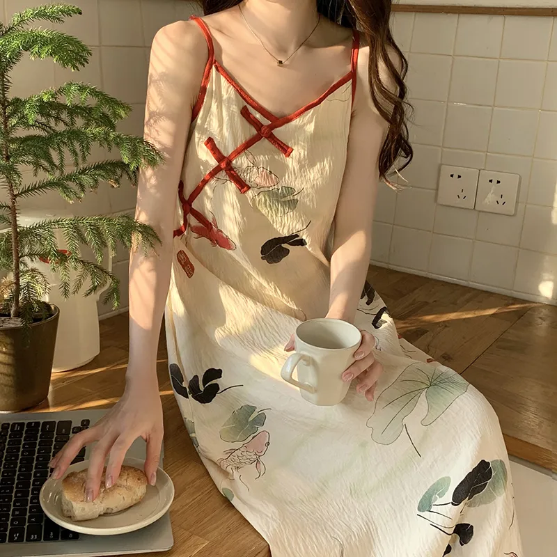 Good fortune Women's Nightgowns-3