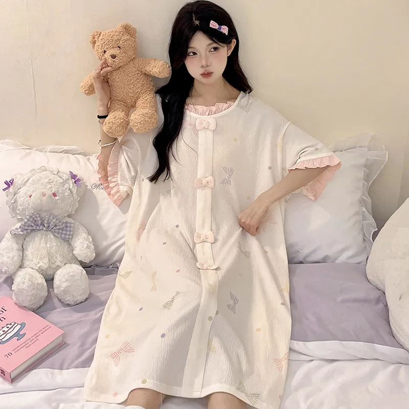 Good fortune Women's Nightgowns-2