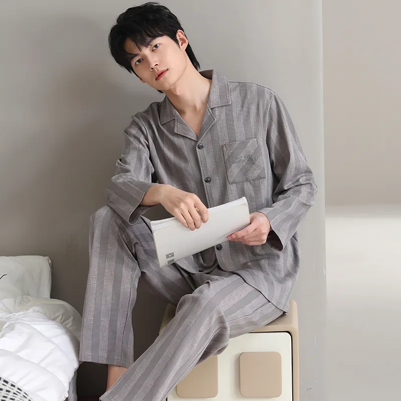 Good Fortune Pajama Set Men's Image Color-7