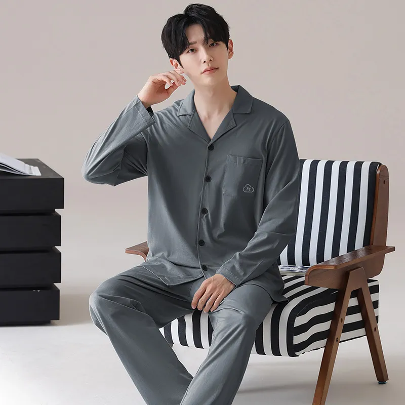 Good Fortune Pajama Set Men's Image Color-1
