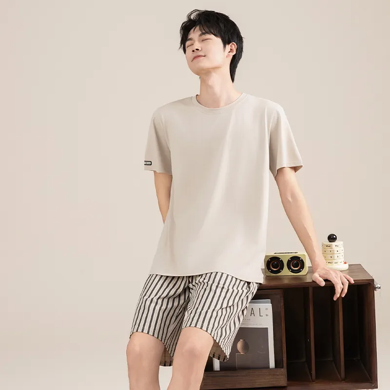 Good fortune Men Pajama Sets-7