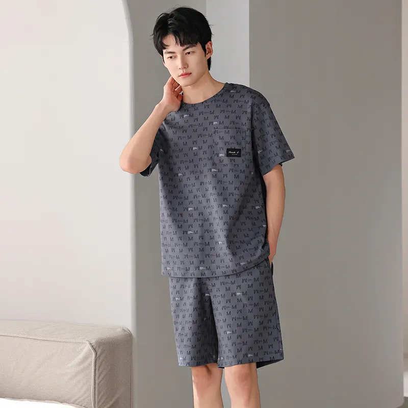 Good Fortune Pajama Set Men's Image Color-2