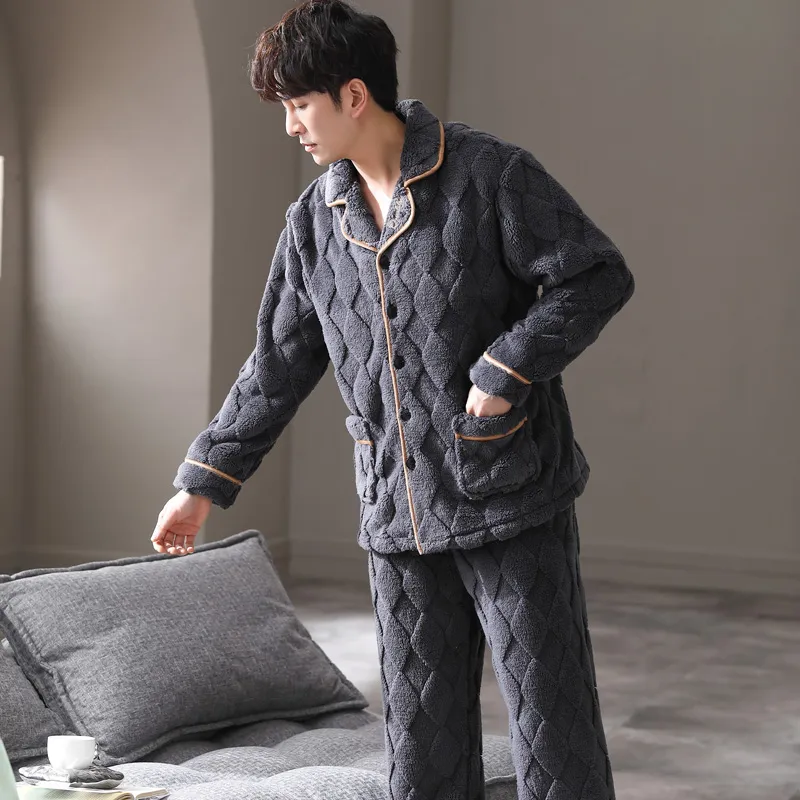 Good Fortune Pajama Set Men's Image Color-2