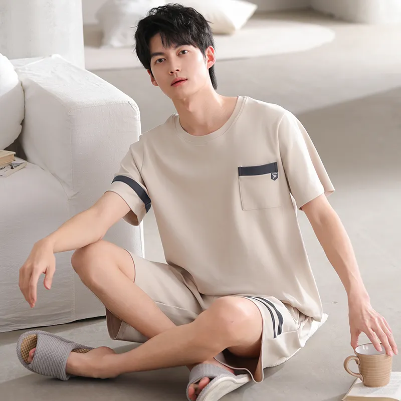 Good fortune Men Pajama Sets-2