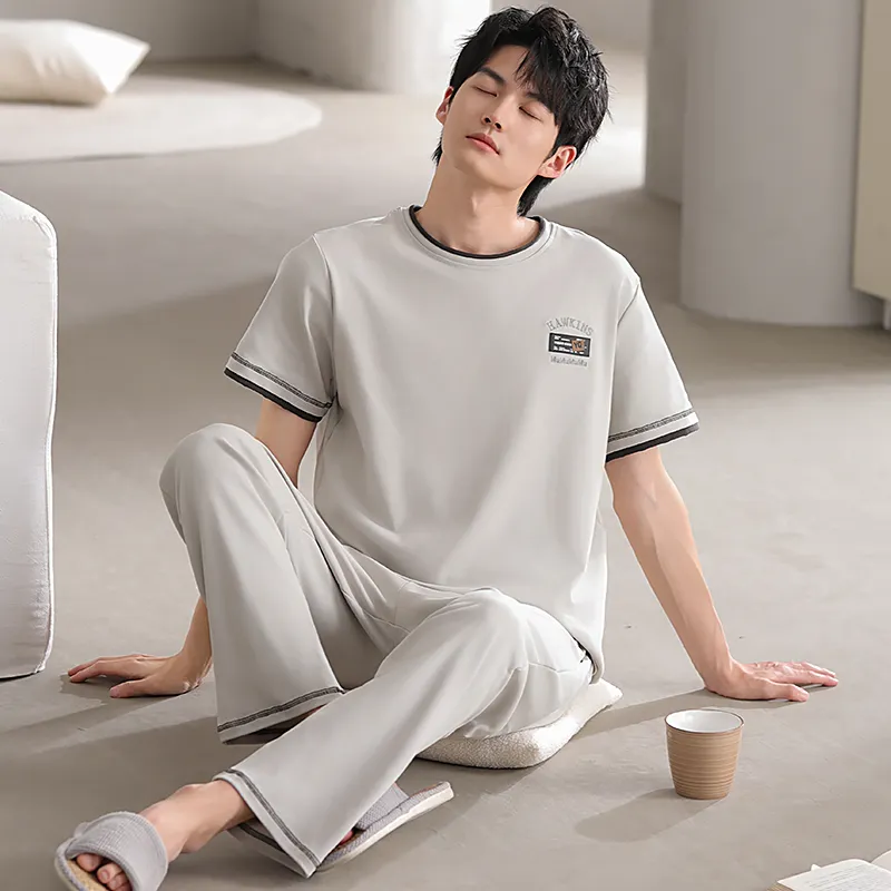 Good fortune Men Pajama Sets-6