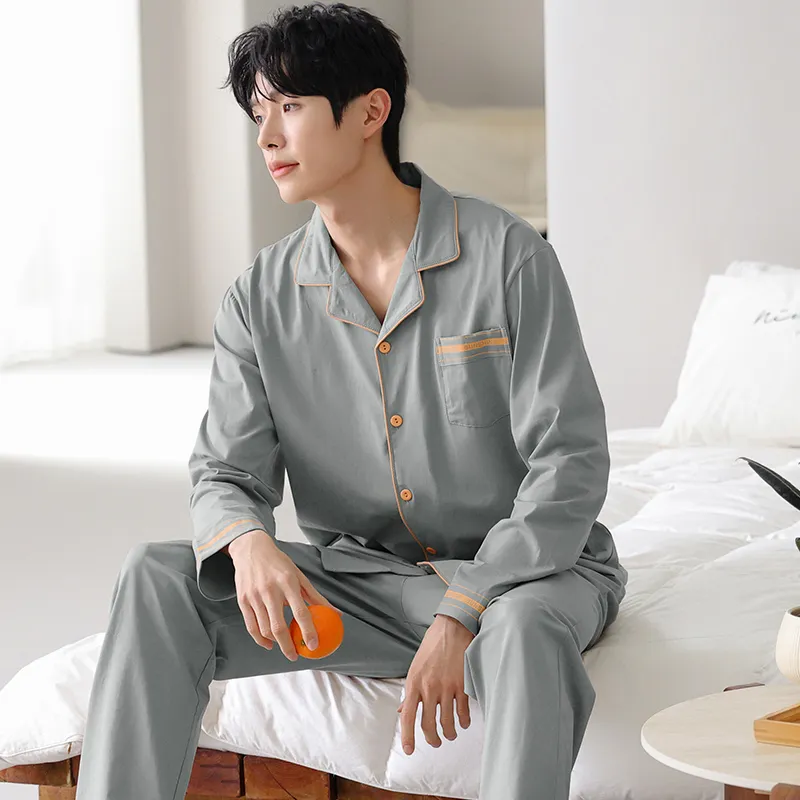 Good Fortune Pajama Set Men's Image Color-3