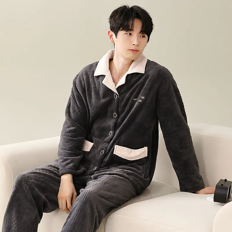 Good Fortune Pajama Set Men's Image Color-1