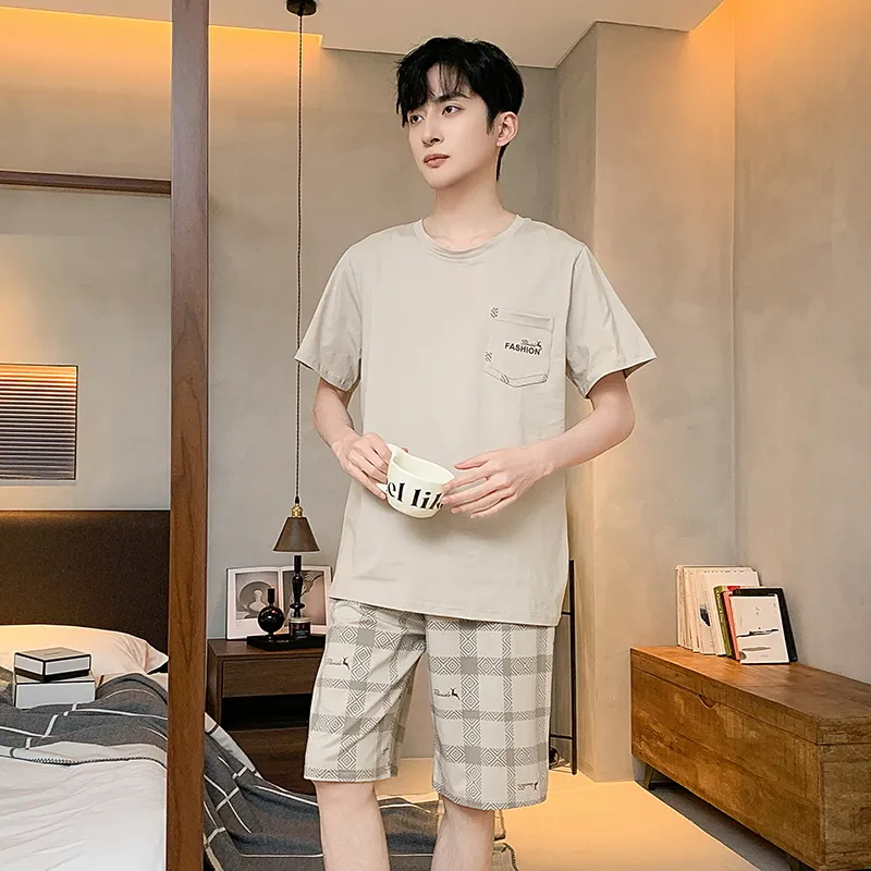 Good fortune Men Pajama Sets-1