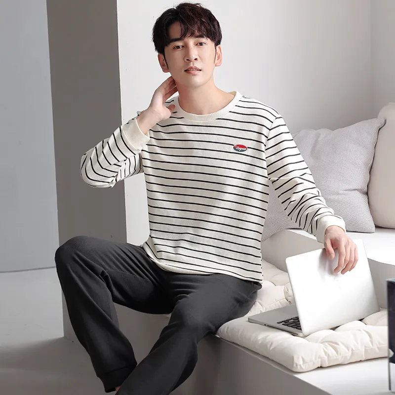 Good Fortune Pajama Set Men's Image Color-4