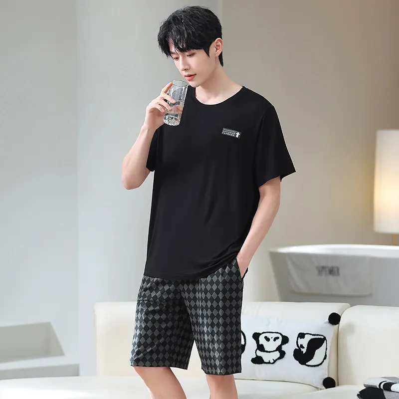 Good Fortune Pajama Set Men's Image Color-3