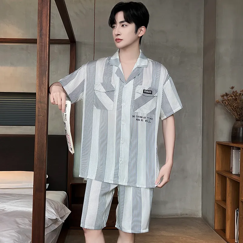 Good fortune Men Pajama Sets-1