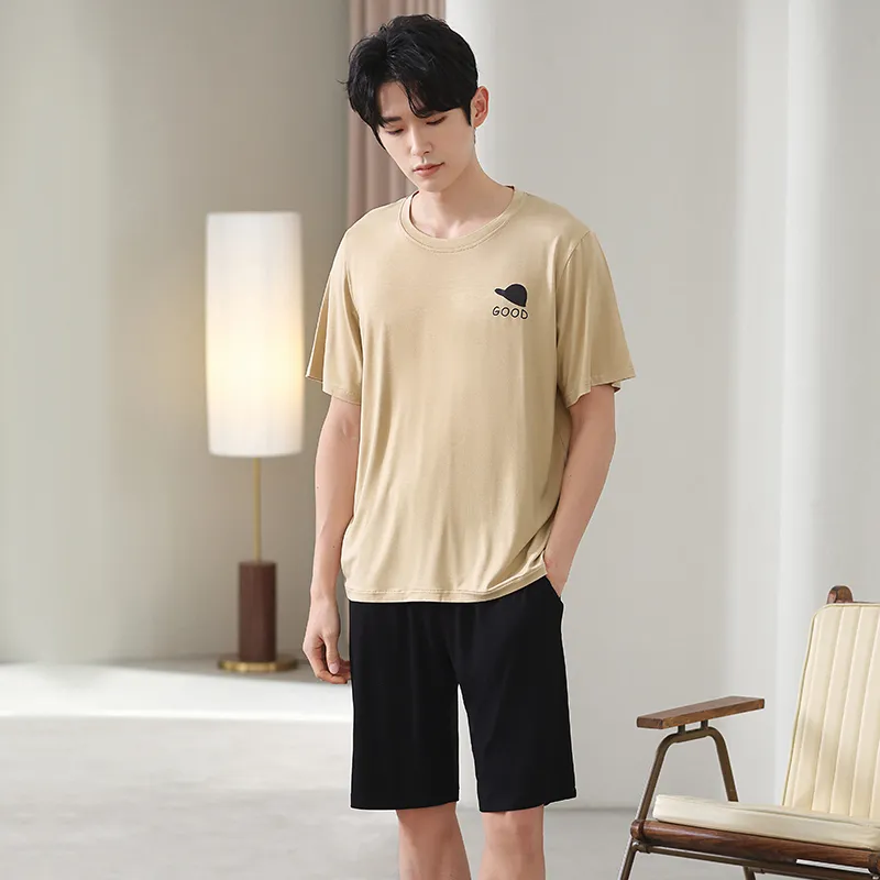 Good Fortune Pajama Set Men's Image Color-1