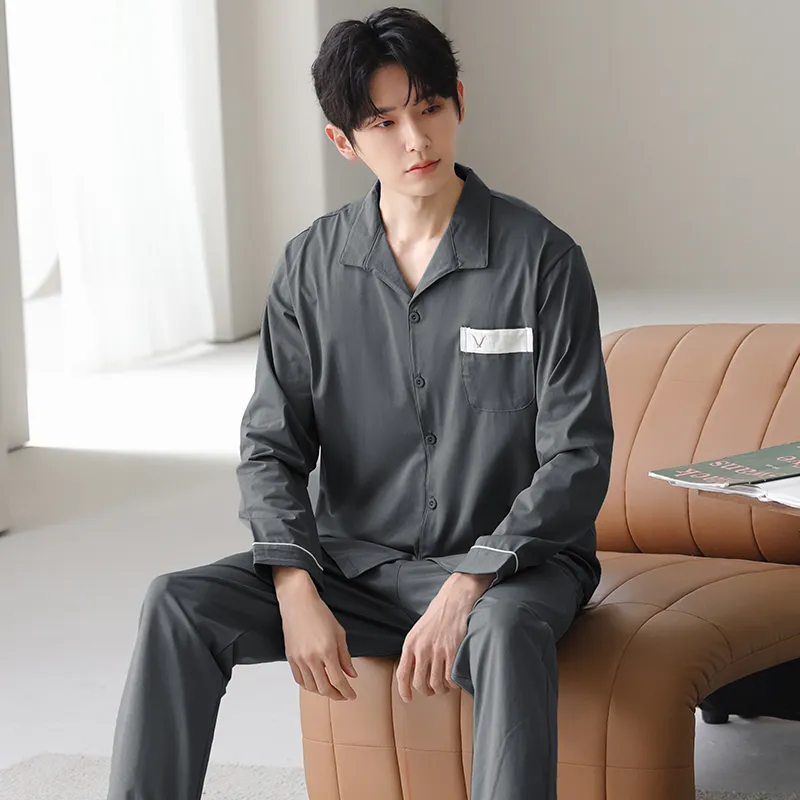 Good Fortune Pajama Set Men's Image Color-4
