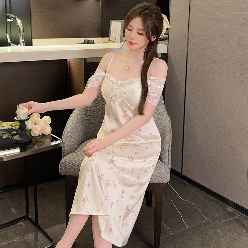 Good fortune Women's Nightgowns-4