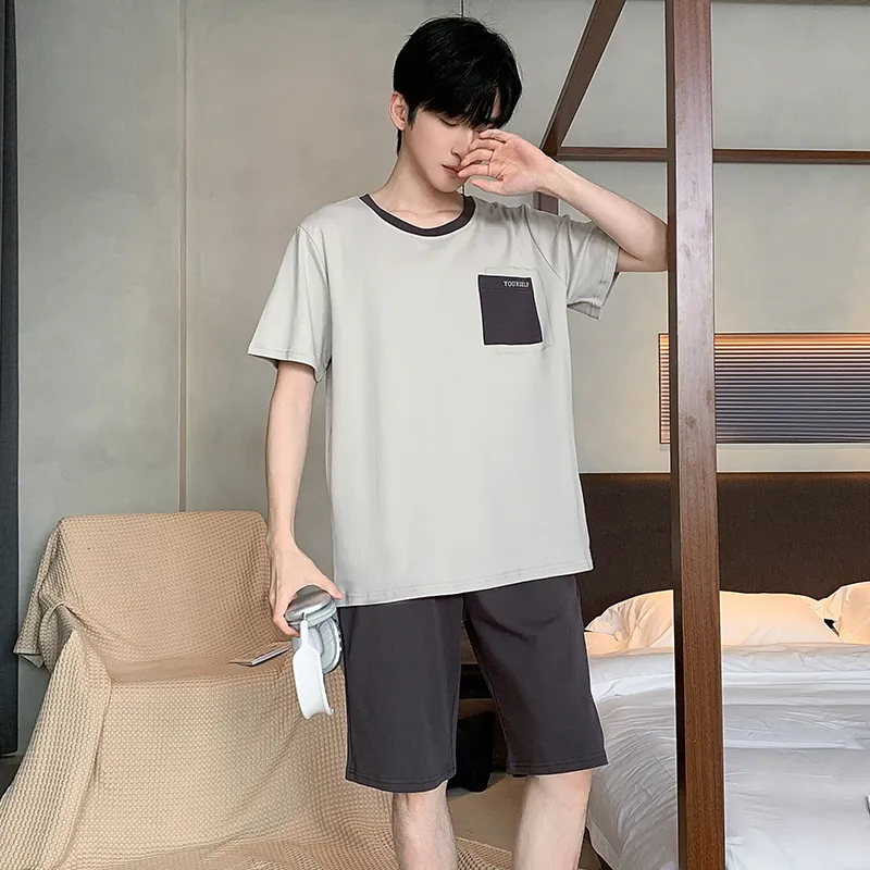 Good fortune Men Pajama Sets-3