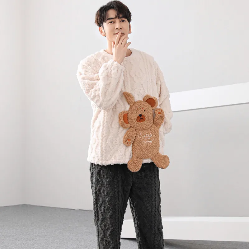 Good Fortune Pajama Set Men's Image Color-7