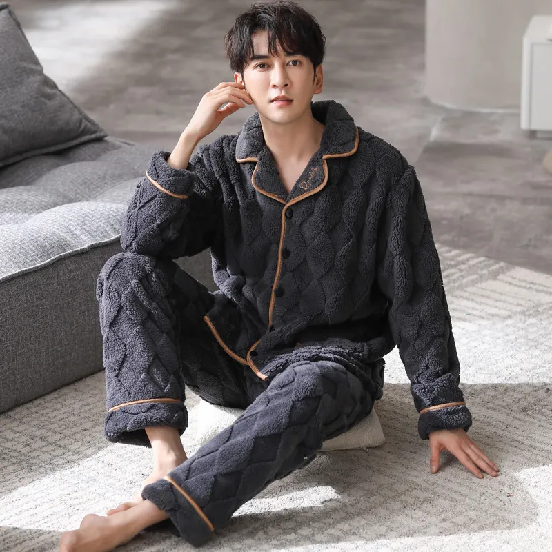 Good Fortune Pajama Set Men's Image Color-5