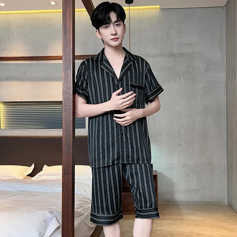 Good fortune Men Pajama Sets-1