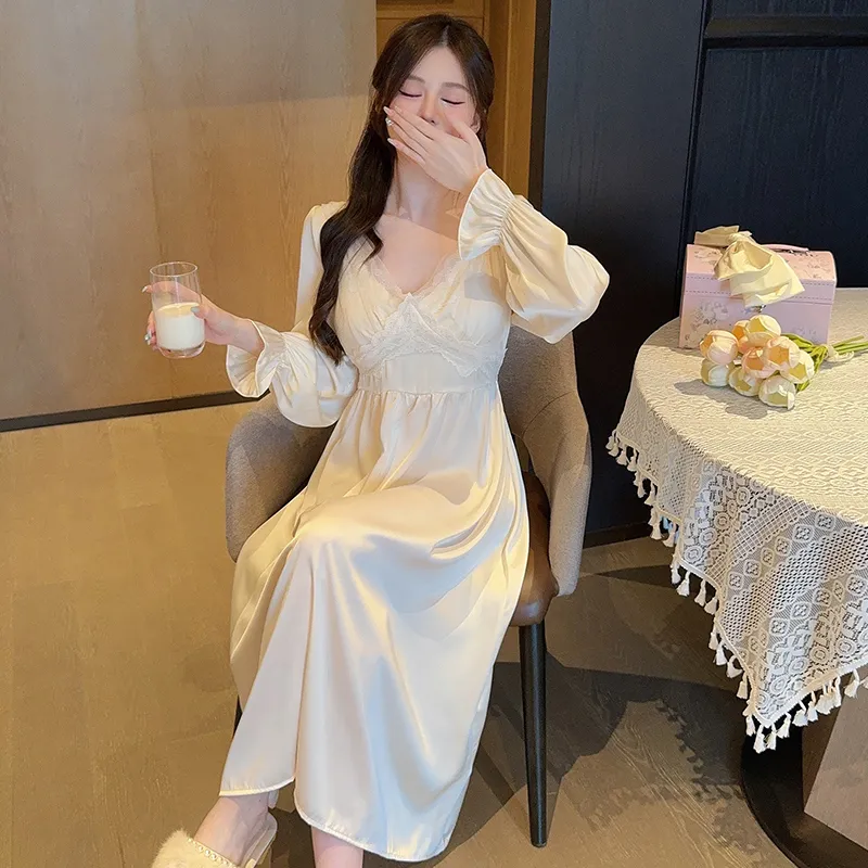 Good fortune Women's Nightgowns-3