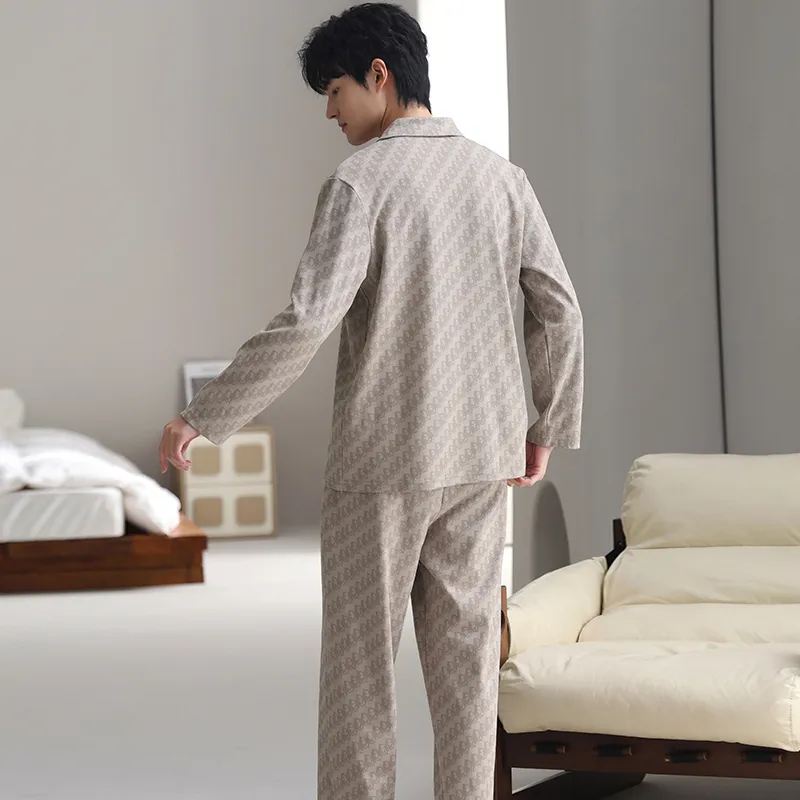 Good Fortune Pajama Set Men's Image Color-7