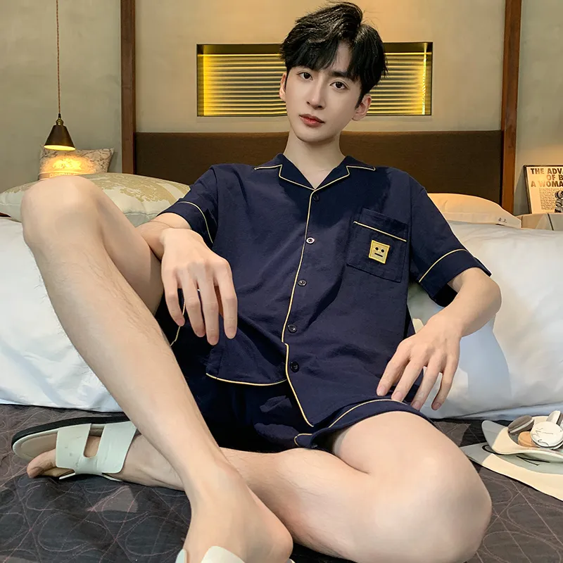 Good fortune Men Pajama Sets-4