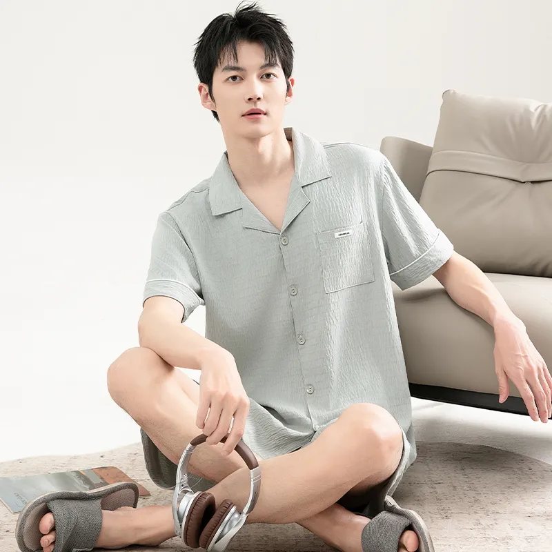 Good fortune Men Pajama Sets-6