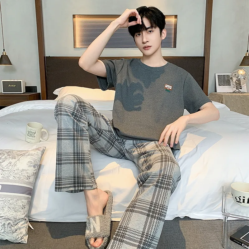Good fortune Men Pajama Sets-2