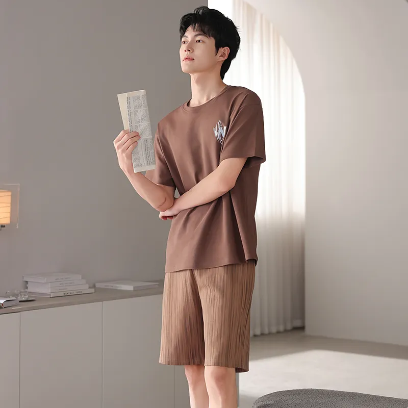 Good Fortune Pajama Set Men's Image Color-3