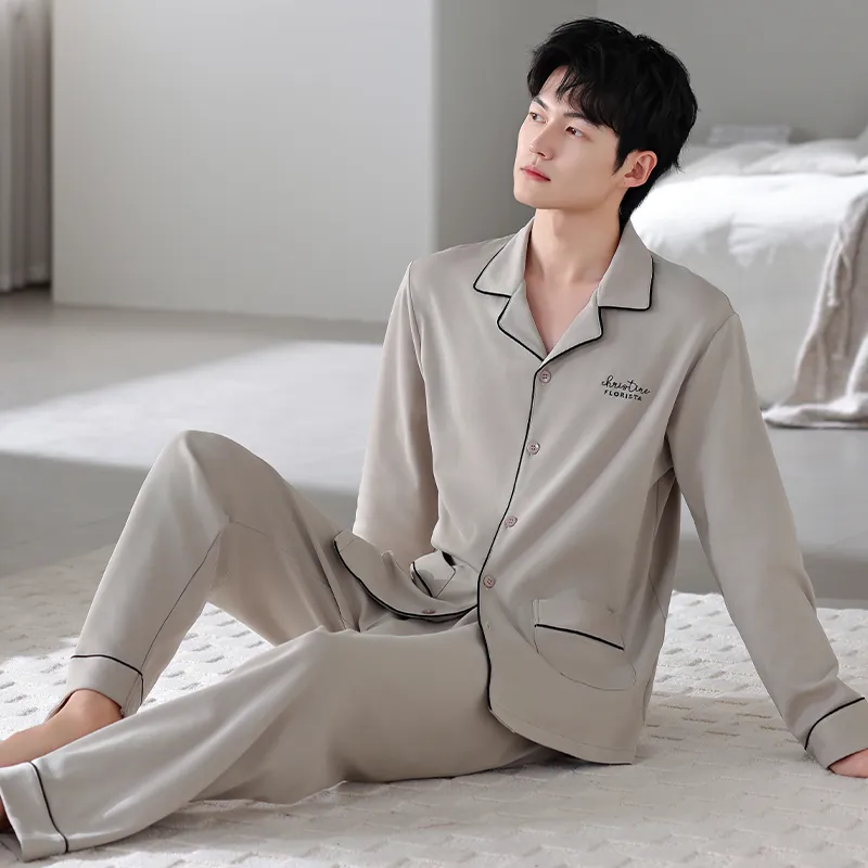 Good Fortune Pajama Set Men's Image Color-5