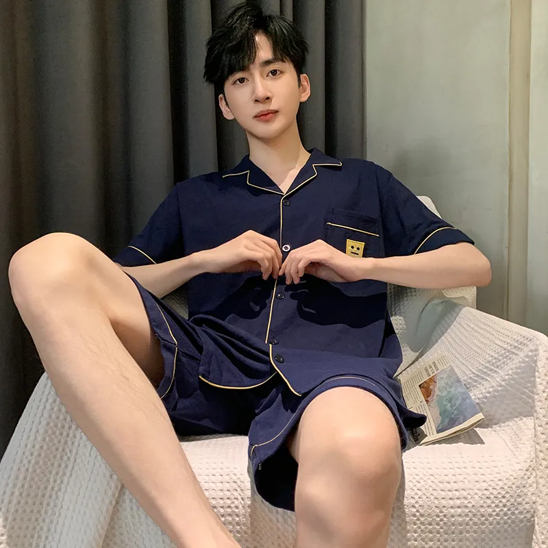 Good fortune Men Pajama Sets-5