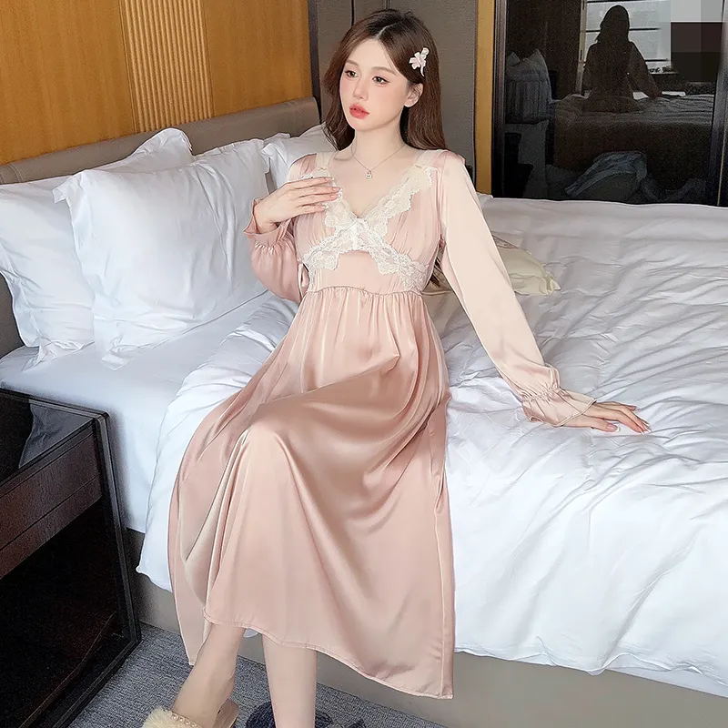 Good fortune Women's Nightgowns-2