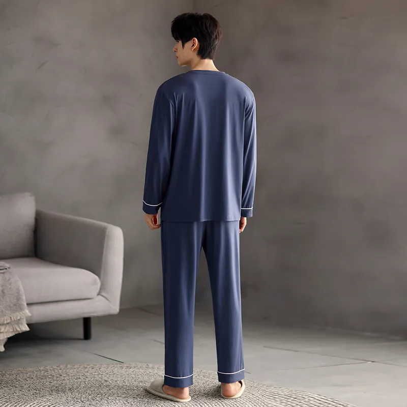 Good Fortune Pajama Set Men's Image Color-5