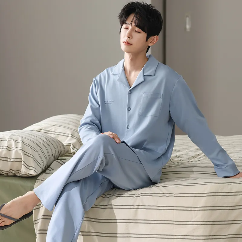 Good Fortune Pajama Set Men's Image Color-4