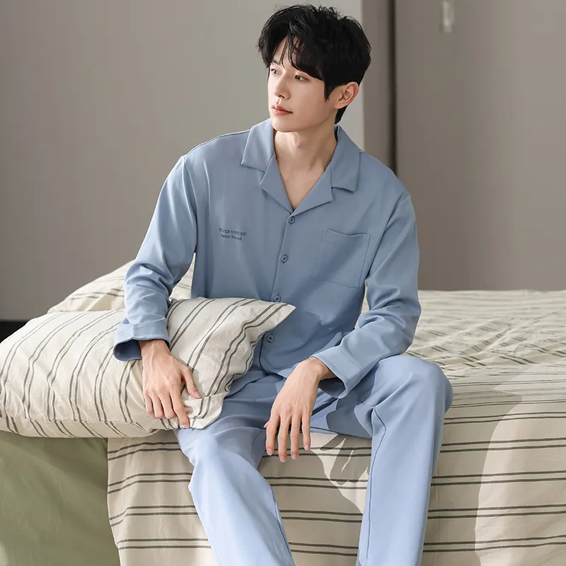 Good Fortune Pajama Set Men's Image Color-2