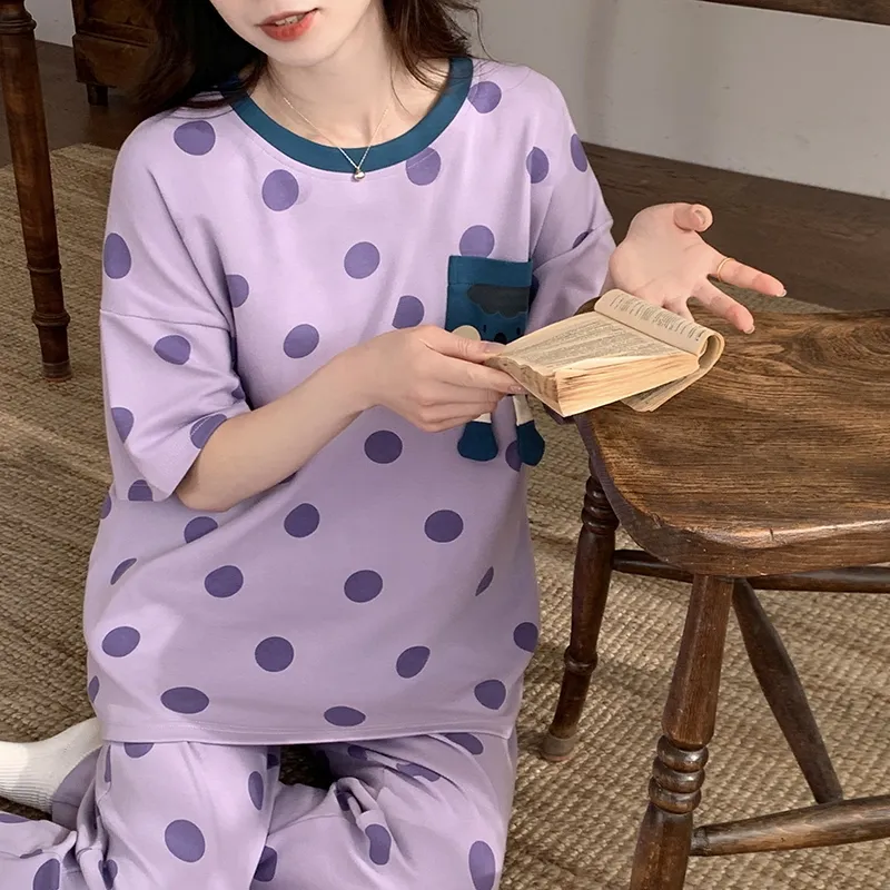 Good Fortune Pajama Set Women's-7
