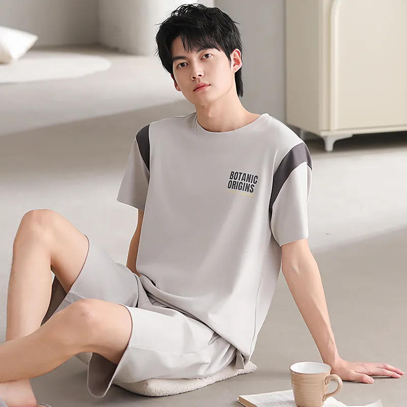 Good Fortune Pajama Set Men's Image Color-4
