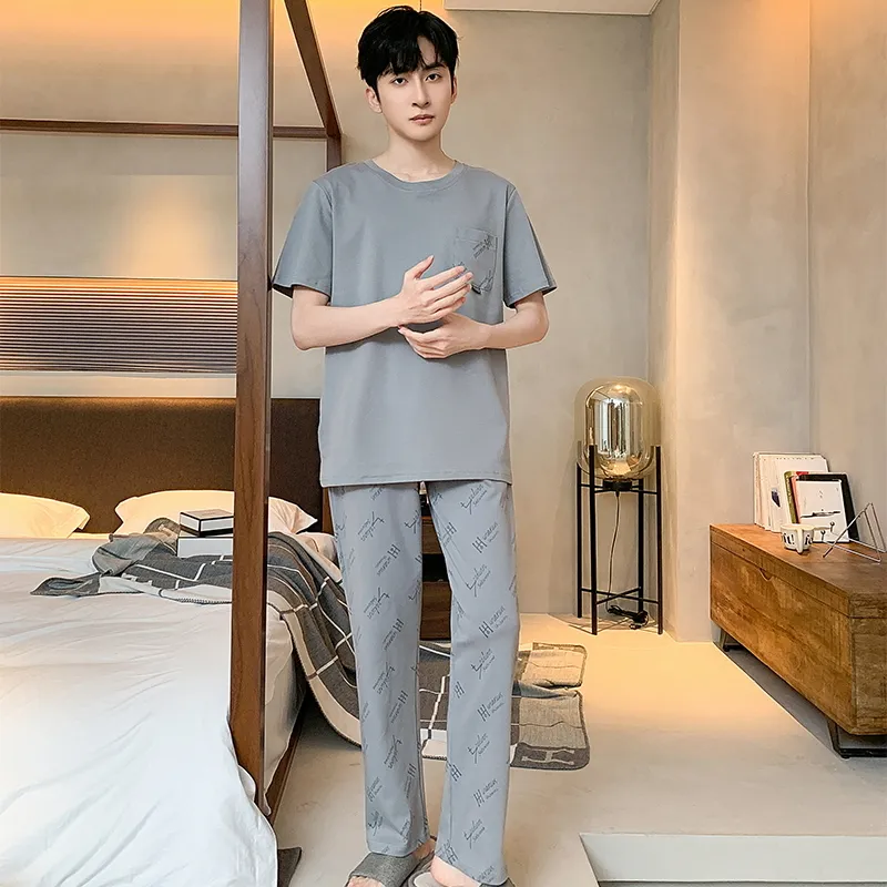 Good fortune Men Pajama Sets-1