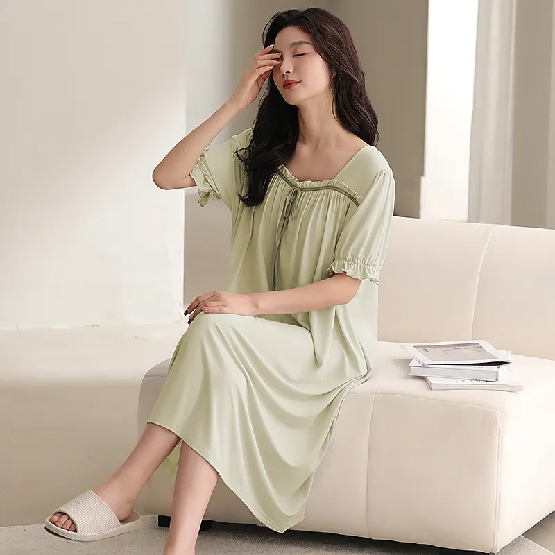 Good fortune Women's Nightgowns-4