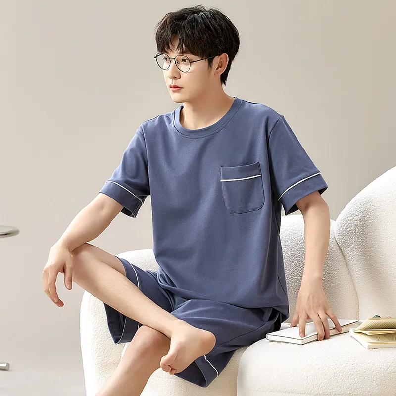 Good fortune Men Pajama Sets-4