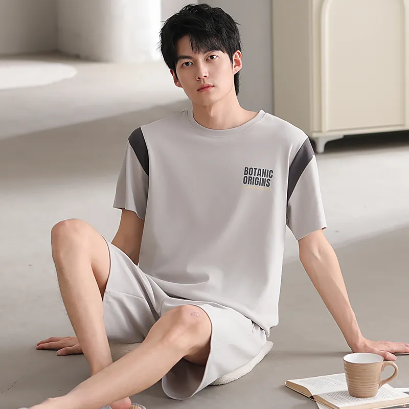 Good Fortune Pajama Set Men's Image Color-1