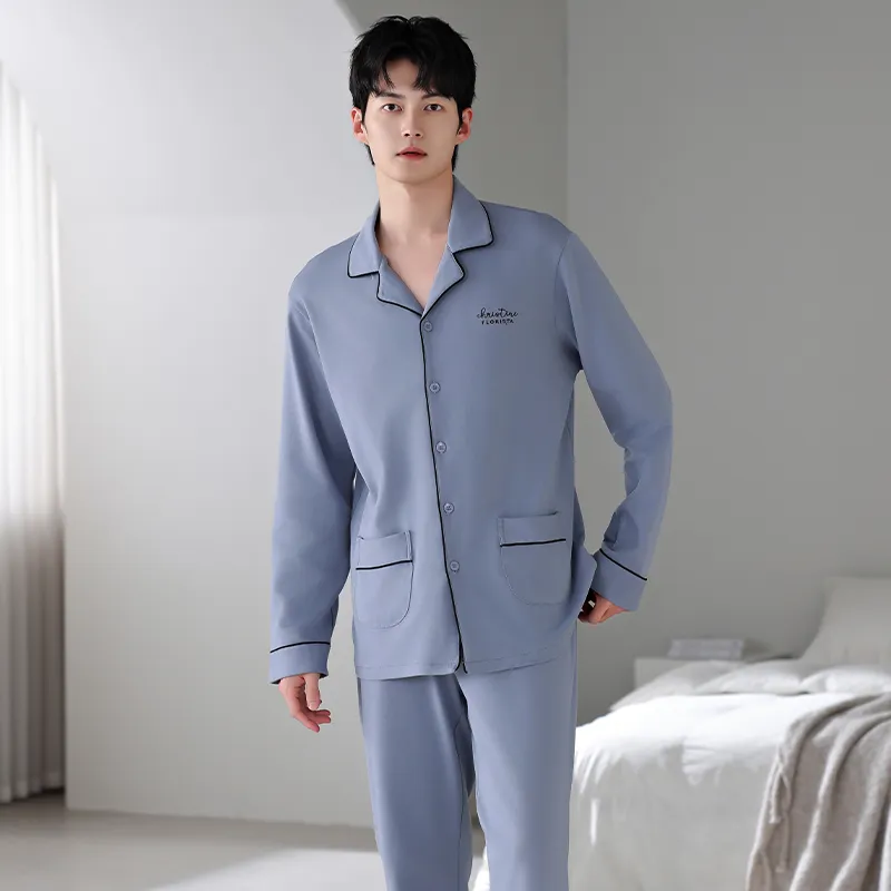 Good Fortune Pajama Set Men's Image Color-5